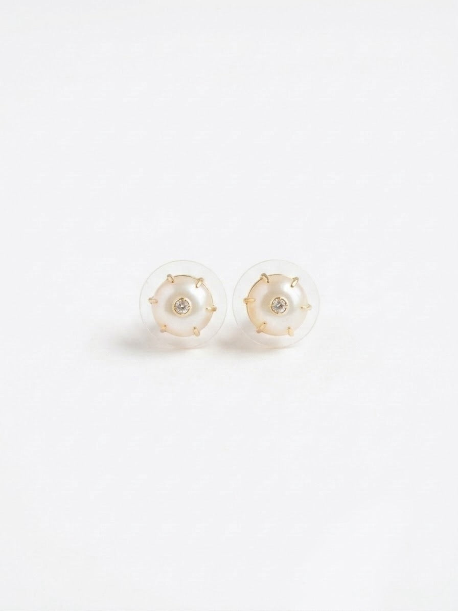 Natural freshwater pearl tops